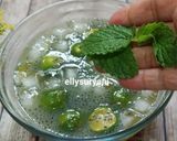Foto langkah ke 3 dari resep Jus Segar Jeruk Kalamansi plus Selasih.