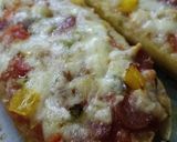 Φωτογραφία βήματος 7 της συνταγής Γαλλική Baguette Pizza