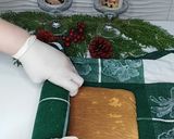Une image de l'étape 8 de Recette bûche de Noël chocolat et noisette.
