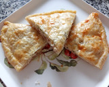 Foto del paso 8 de la receta: Masa de hojaldre sin gluten con pollo queso y mermelada