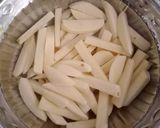 A picture of step 1 of Dragon Potatoes.