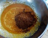A picture of step 3 of Mixed Vegetables Kolhapuri.