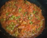 A picture of step 2 of Tamatar ki launji.