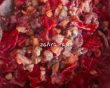 عکس مرحله 1 از دستور پاستا لبویی و گردو