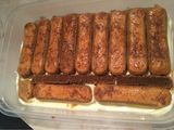 Tiramisu pudinggal(aki nem szeretné nyers tojással)