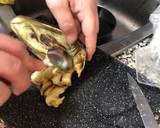 Foto del paso 4 de la receta: Berenjena rellena de pollo