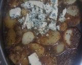 Foto del paso 6 de la receta: Papas al horno con centro de carne de cerdo ahogadas en cerveza