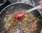 A picture of step 4 of Monchow Soup.