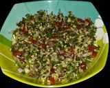 A picture of step 3 of Sprouts salad.