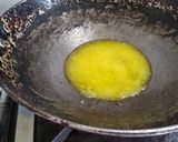 A picture of step 1 of Besan ladoo.
