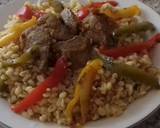 How to make Ebly Recipe with peppers and meat recipe step 1 photo