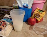 Foto del paso 1 de la receta: Budín de Manzana y Avena, Fácil y rico
