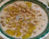 صورة لخطوة 1 من وصفة مسبحة الحمص 😋