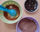 Foto del paso 1 de la receta: Mug cake de avena y cacao amargo ☕ Torta en taza al microondas