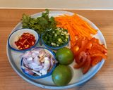 Foto langkah ke 1 dari resep Salad bihun - Yam woon sen (ยำวุ้นเส้น).