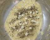 Foto langkah ke 6 dari resep Kunyit Jinten Hitam Italian Herbs Cheese Sourdough Bread.
