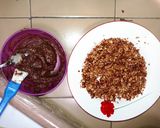 Foto langkah ke 3 dari resep Peanut Chocolate Bread (Roti isi Coklat Kacang) - ala rumahan.