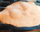 A picture of step 4 of Butter Garlic Naan with rye, barley and wheat flours.