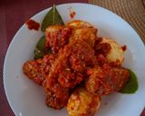Foto langkah ke 3 dari resep Telur dan tempe balado.
