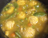 Foto del paso 3 de la receta: Albóndigas con verdurítas en salsa