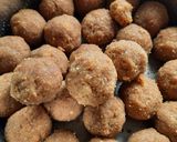 चूरमे का लड्डू (Churme ka laddu recipe in Hindi) रेसिपी चरण 4 फोटो