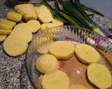 Foto del paso 1 de la receta: Papas a la crema cocción rápida