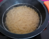 Foto del paso 2 de la receta: Pasta de macarrones con brócoli, calabacín y zanahoria