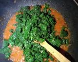 Ground beef with spinach and fresh tomatoes #allstarscontest recipe step 3 photo