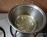 A picture of step 1 of Rustic Bathua Saag with sorghum bhakri.