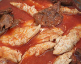 Foto del paso 2 de la receta: Pollo guisado con setas (Rovellons)