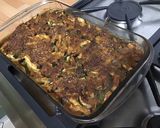 Une image de l'étape 7 de Gratin de courgettes parfum de cèpes au parmesan et chapelure aux épices.