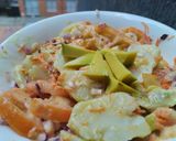 Foto del paso 8 de la receta: Ensalada🥙tibia de papa, zanahoria🥕tomate🍅cebolla🧅 aguacate🧅🍅🥕🥑