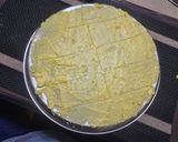 A picture of step 3 of Khandvi.