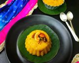 A picture of step 5 of Rava Kesari.