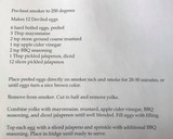A picture of step 6 of Smoked deviled eggs.
