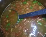 A picture of step 2 of Stuffed Dal-Dhokli.