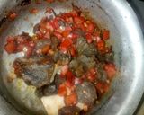 A picture of step 4 of Soft beaf rice# mums recipe#.