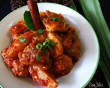 Foto langkah ke 8 dari resep Ayam Kentang Masak Cabe Kering.