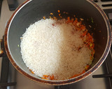 Foto del paso 2 de la receta: Arroz con champiñones y salsa de soja agridulce. #cumplimos7