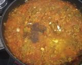A picture of step 4 of Mashed Aubergine Curry with Pearl Millet bread.