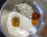 A picture of step 1 of Cabbage Muthiya in Gravy.