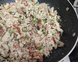 ஸ்கிரம்பெல்ட்டு வெஜ் எக் (Scrambled Veg Egg recipe in tamil) ரெசிபி ஸ்டேப் 4 புகைப்படம்