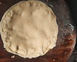 A picture of step 3 of Jaggery paratha.