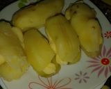 Foto del paso 2 de la receta: Marineras de papas rellenas de queso con ensalada primavera