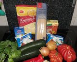 Olasz tészta friss zöldségekkel recept fázis 1 fotója