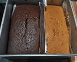 A picture of step 4 of Coconut poppy seed and chocolate cake....