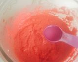 A picture of step 5 of Red Velvet Rava Dhokla.