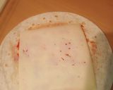 Foto del paso 3 de la receta Revuelto de bacalao con jamón serrano y tortas maíz rellenas
