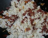 Foto langkah ke 6 dari resep 10. Nasi Goreng Bumbu Rendang.