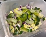 Une image de l'étape 10 de Courgettes et céleri branche grillés aux épices et graines de fenouil.